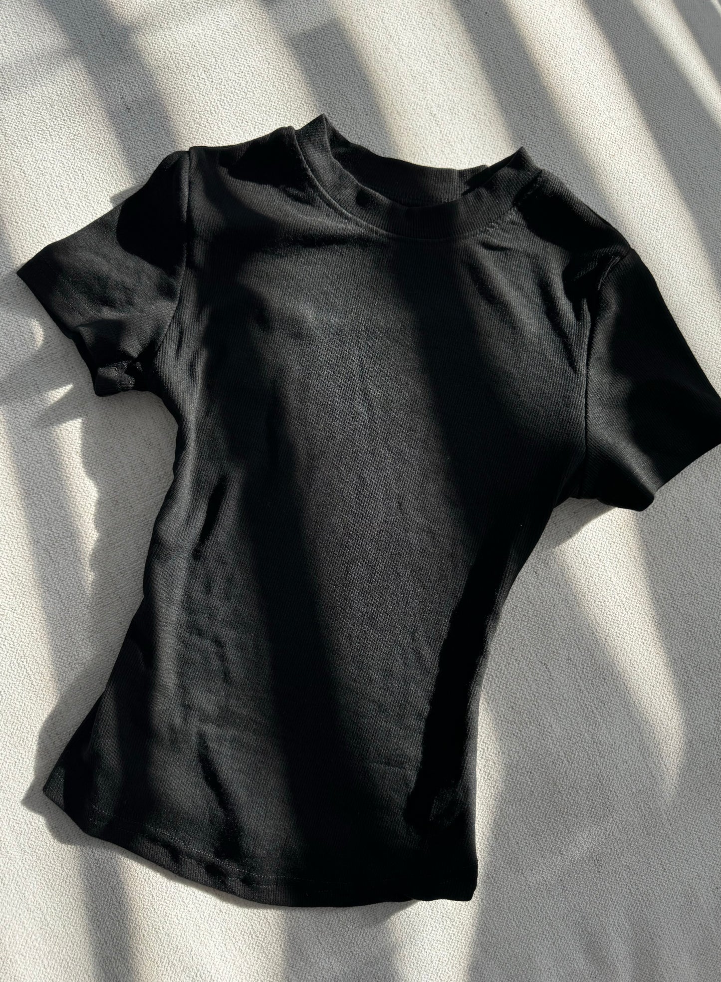 COTTON RIB BASIC TEE ๐ธ