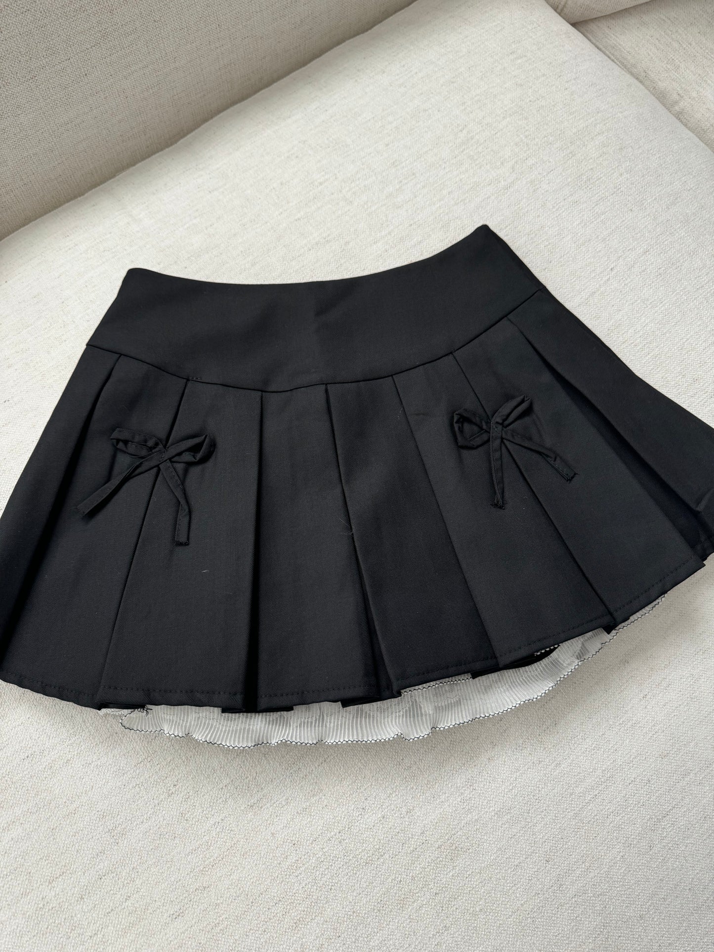 PLEATED BOW SKIRTS 🌸