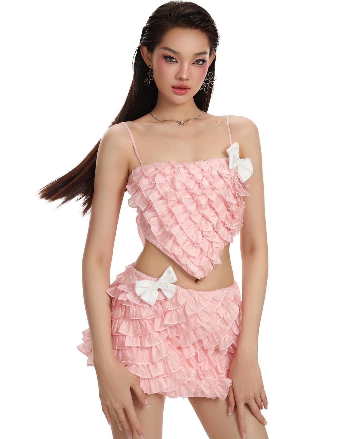 LANECI - BEOLLY SET ( PINK)