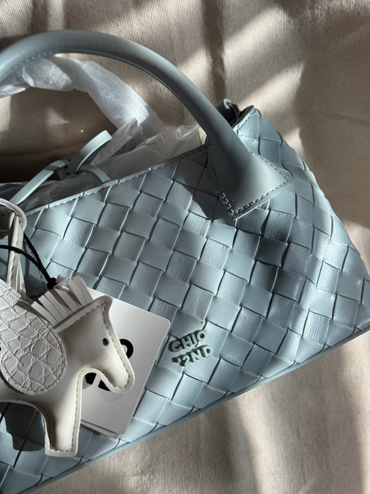 CHIO’2ND BABY BLUE MINI TOTE HANDBAG ✨