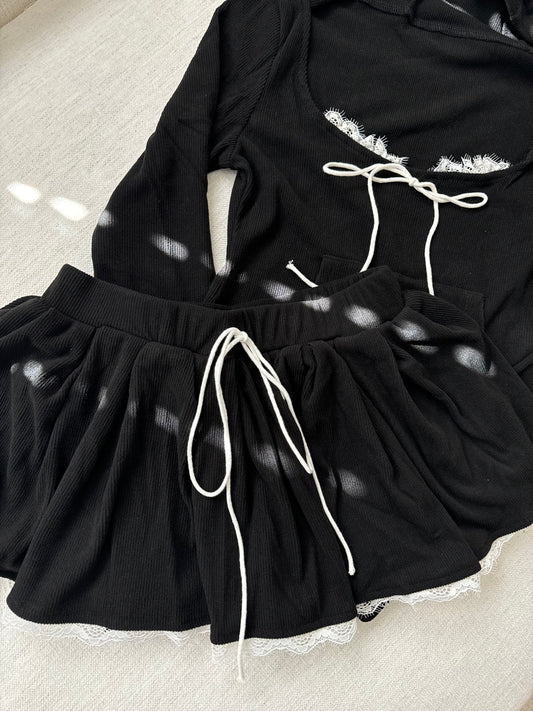 BLACK FLEECE JENNIE SET 🌸